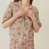 Haut De Pyjama En Soie Loulou